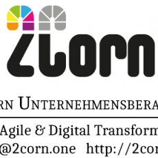 Digitalisierung beginnt im Kopf – nicht bei der Technologie! 2Corn Logo Text Hoch