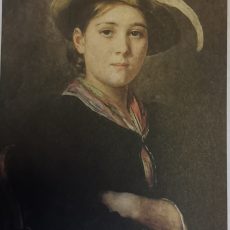 Burnout Prophylaxe anno 1891 Defregger - Porträt eines Mädchen 1891