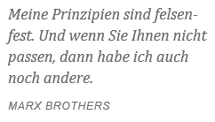 Prinzipien Marx Brothers