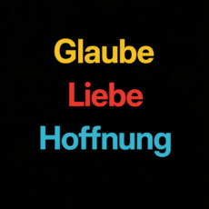 Glaube Liebe Hoffnung – als Unternehmer:in